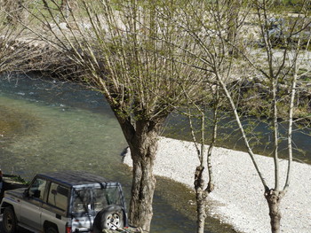 Vue de la fenêtre de la chammbre ©PEREZ