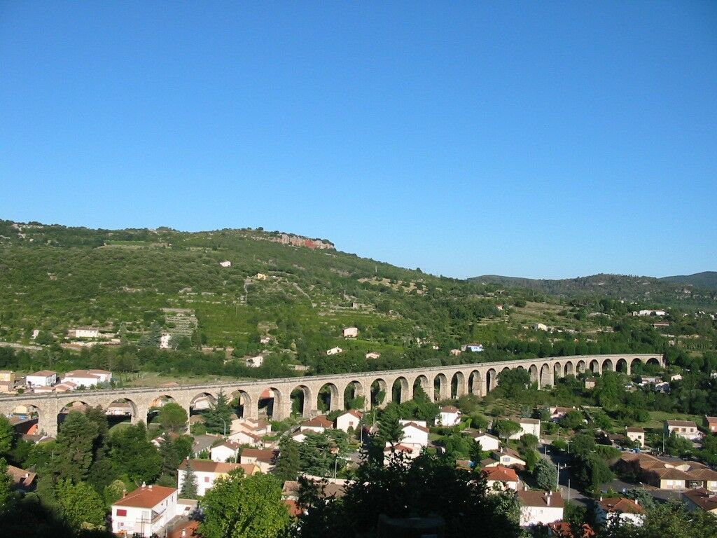 Vue sur Bédarieux ©OT Grand Orb