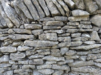 Mur en pierre sèche ©N. Haugsted