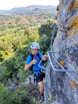 Via ferrata balcons de l_orb  1 © David Foissier ©David Foissier