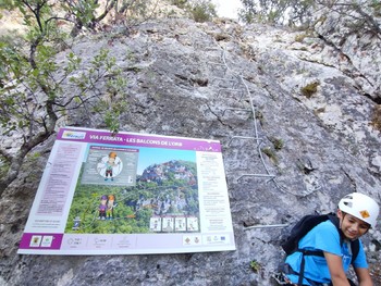 Via ferrata balcons de l_orb  2 © David Foissier ©David Foissier