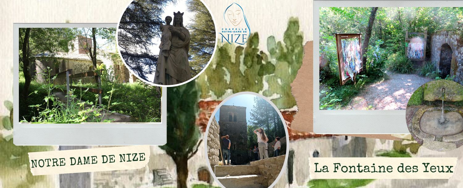 Notre Dame de Nize et la Fontaine des Yeux - ©Compagnons du Sens