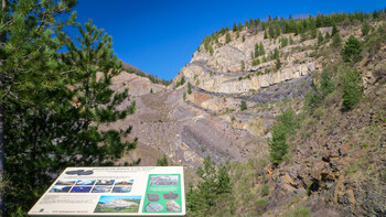 Falaise de la Padene Graissessac © E. Brendle - Herault Tourisme © © E. Brendle - Herault Tourisme