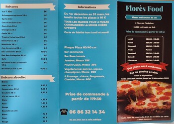 Florès Food flyers ©Florès Food