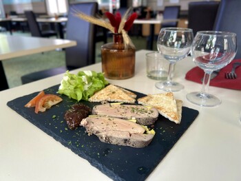 Foie gras maison ©Hôtel des Thermes