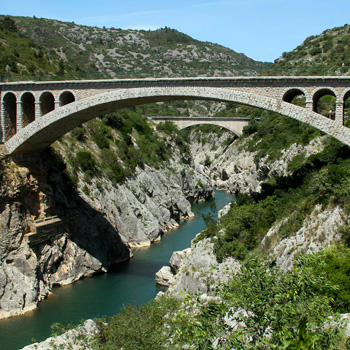 St Guilhem le désert et gorges de l'Hérault